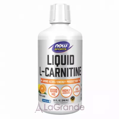 Now Foods Liquid L-Carnitine Citrus Flavor г L-   , 1000 