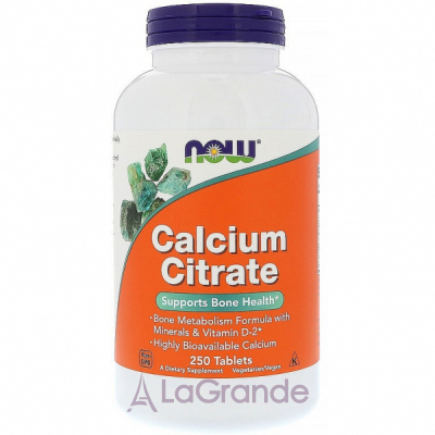 Now Foods Calcium Citrate    , 