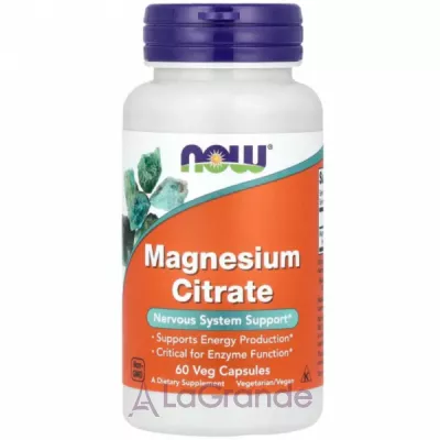 Now Foods Magnesium Citrate Veg Capsules �������� ������ ������, �������