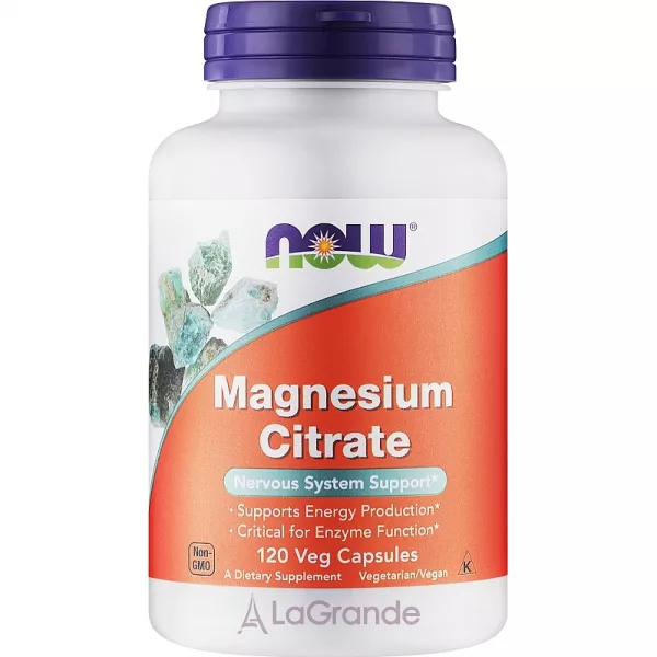 Now Foods Magnesium Citrate Veg Capsules �������� ������ ������, �������