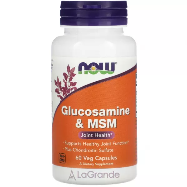 Now Foods Glucosamine & MSM Vegetarian �������� ��� �������� 