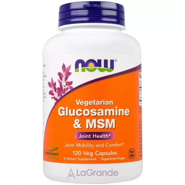 Now Foods Glucosamine & MSM Vegetarian �������� ��� �������� 