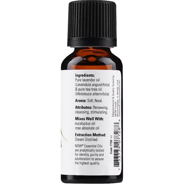 Now Foods Essential Oils 100% Pure Lavender, Tea Tree ������� ����� ������� � ������� ������