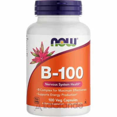 Now Foods Vitamin B-100 Veg Capsules  -100