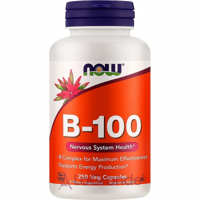 Now Foods Vitamin B-100 Veg Capsules ³ -100