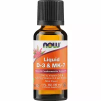 Now Foods Liquid D-3 & MK-7 ������ ������� D3 � MK-7