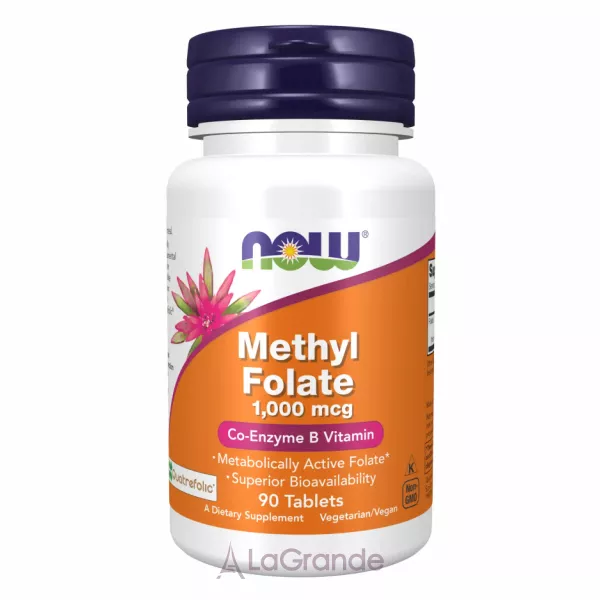 Now Foods Methyl Folate 1.000 mcg ����������, 1.000 ���
