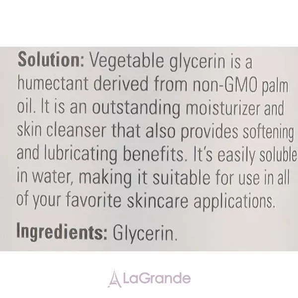 Now Foods Solution Vegetable Glycerine ��������� �������