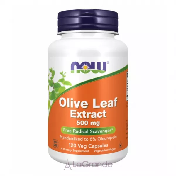 Now Foods Olive Leaf Extract �������� �� ������� ���������� ������, 500��