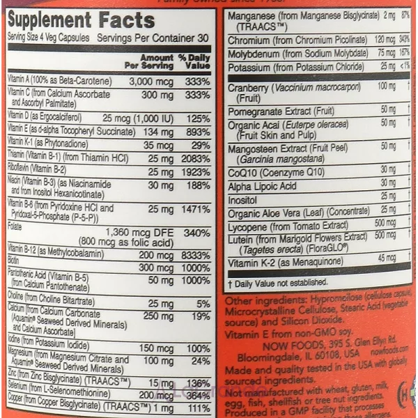 Now Foods Eve Superior Women's Multi �������������� � �������� ��� ������