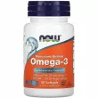 Now Foods Omega-3 Molecularly Distilled 180 EPA/120 DHA  