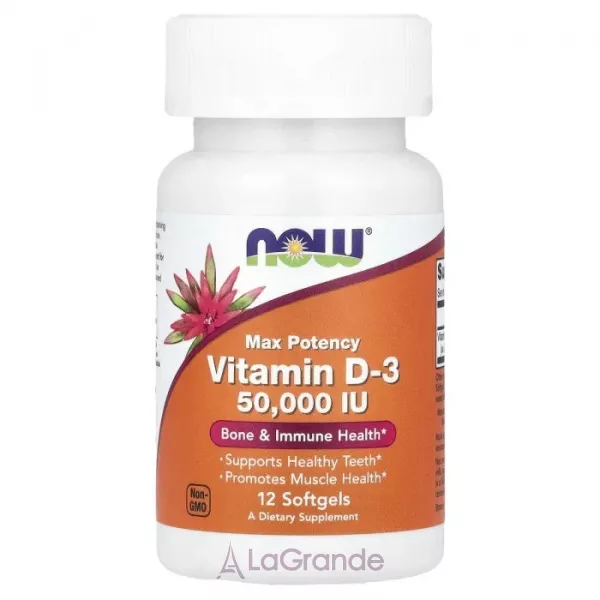Now Foods Vitamin D-3 50000 IU ����������� ������� 