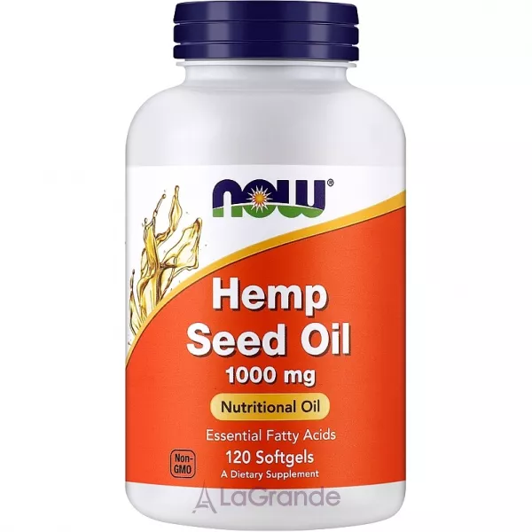Now Foods Hemp Seed Oil 1000 Mg ������� ������� 