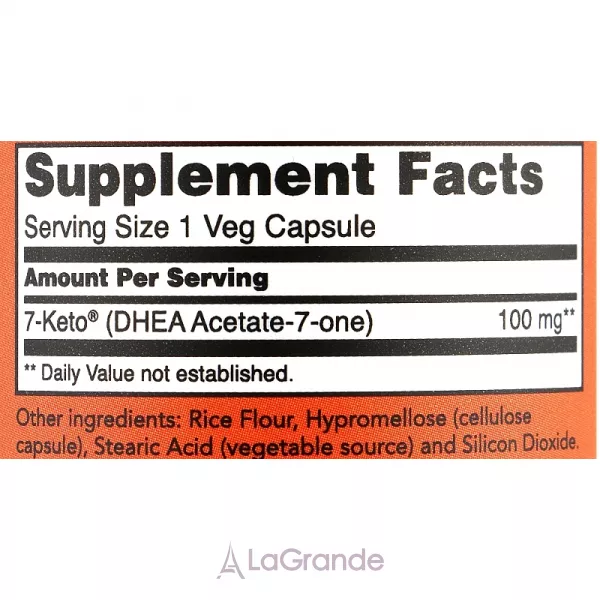 Now Foods 7-KETO 100mg ������� ������� 