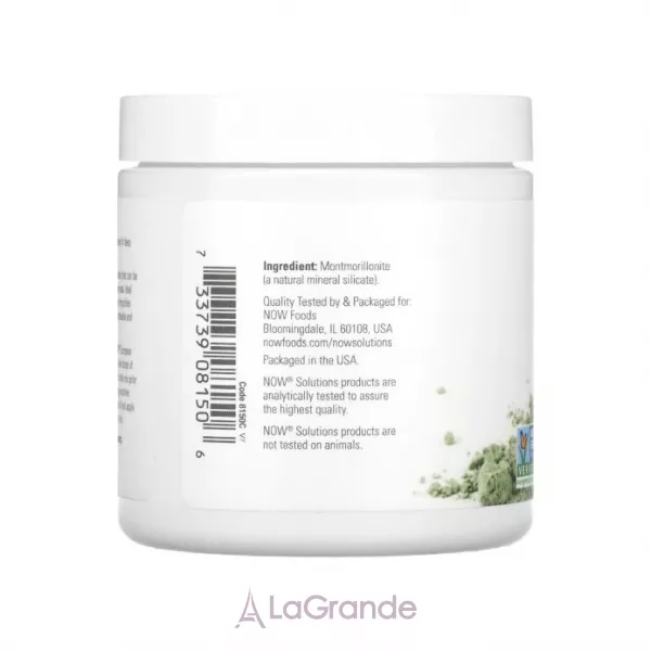 Now Foods Solutions Eropean Clay Powder ����������� ����� ��� �������