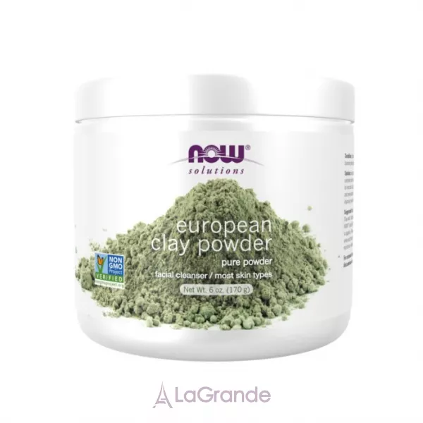 Now Foods Solutions Eropean Clay Powder ����������� ����� ��� �������