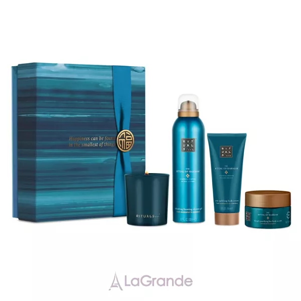 Rituals The Ritual of Hammam  Set ����� (sh/foam 50ml + b/cr 70ml + b/scrub 70g + candle 25g)
