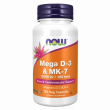 Now Foods Mega D-3 & MK-7 120pcs
