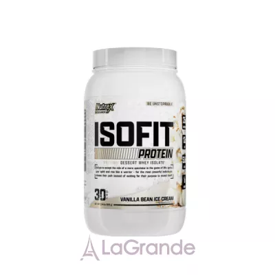 Nutrex Research Isofit - 30srv Vanilla Bean Ice Cream   