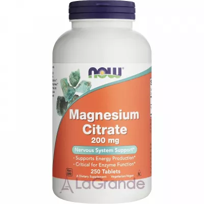 Now Foods Magnesium Citrate   , 200 