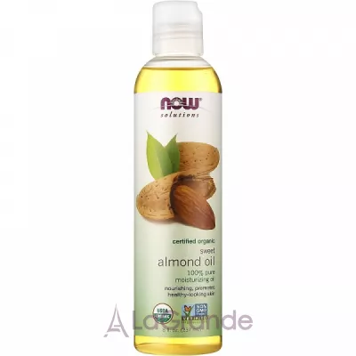 Now Foods Solutions Organic Sweet Almond Oil   