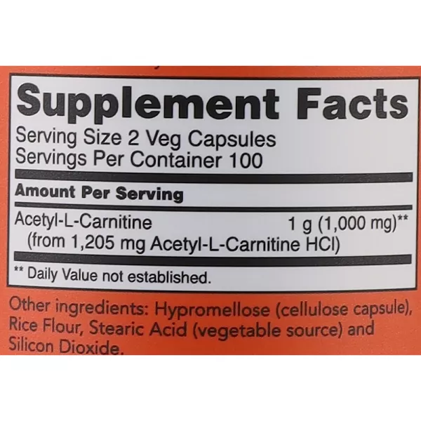 Now Foods Acetyl-L-Carnitine ������� ������� 