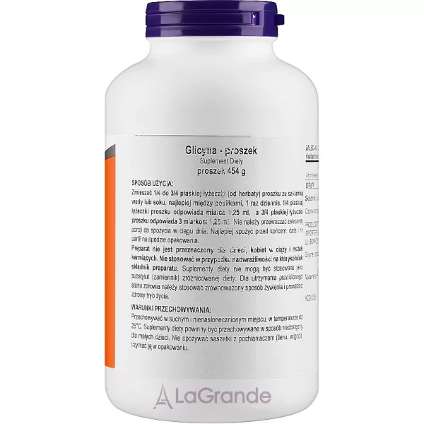Now Foods Glycine Pure Powder ����������� 