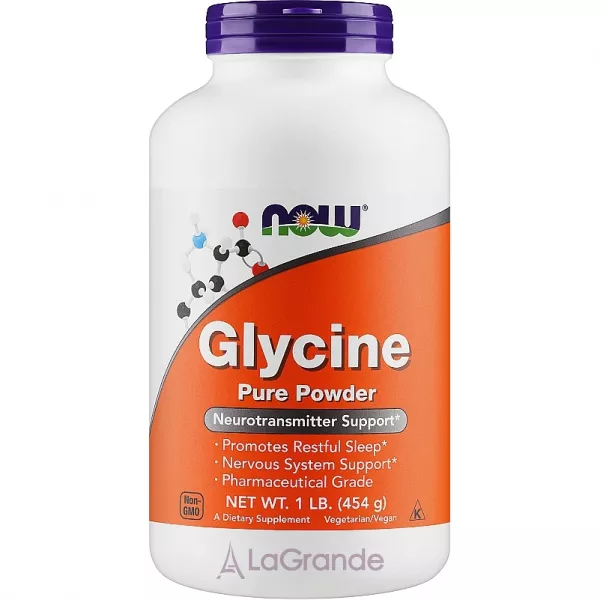 Now Foods Glycine Pure Powder ����������� 
