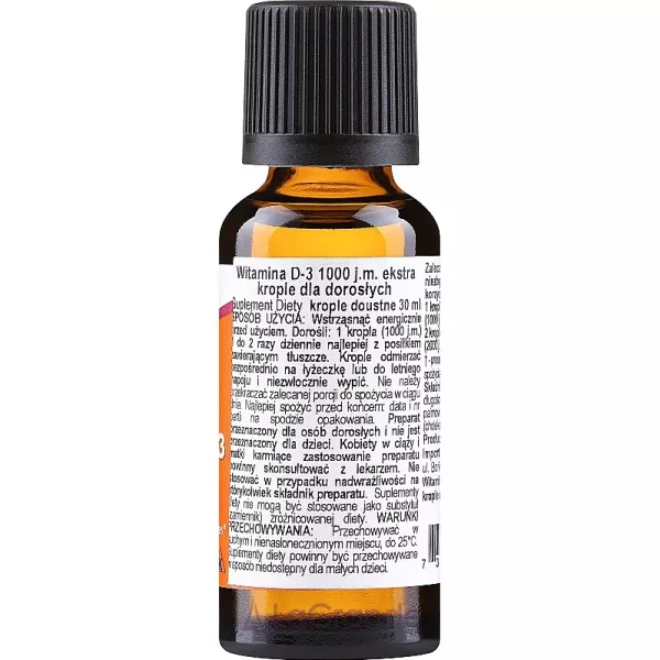 Now Foods Liquid Vitamin D3 Extra Strenght 1000 IU ����� 