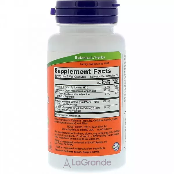 Now Foods TestoJack 100 ������� ��� �������� ������'� �������