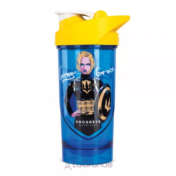 Progress Nutrition Shaker Courage Grace Blue ������ 