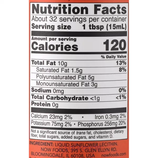 Now Foods Sunflower Liquid Lecithin ������� ������������