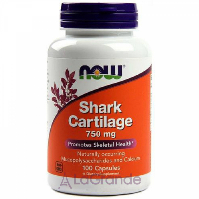 Now Foods Shark Cartilage, 750mg  