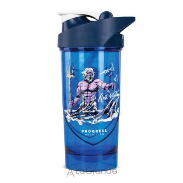 Progress Nutrition Shaker Lord Of The Water Blue ������ 