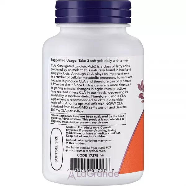 Now Foods CLA 800 mg ����������� ������� 