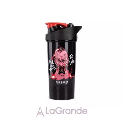 Shaker The Will To Life - 700ml Black-Red     -