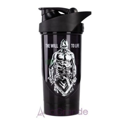 Shaker The Will To Life - 700ml Black-Red     -