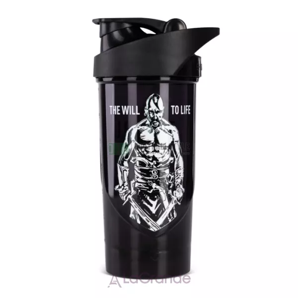Progress Nutrition Shaker The Will To Life Black-White ������ 