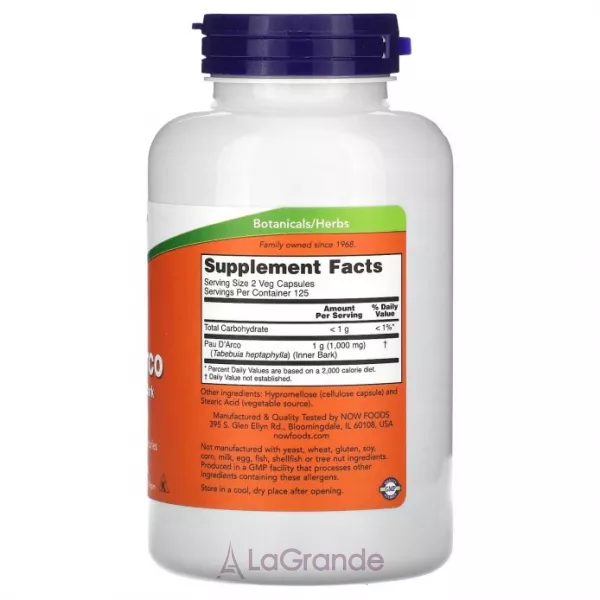 Now Foods Pau D'Arco ������� 