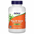 Now Foods Pau D'Arco 100pcs