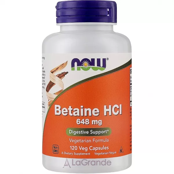 Now Foods Betaine HCl ������� �����������, 648 ��