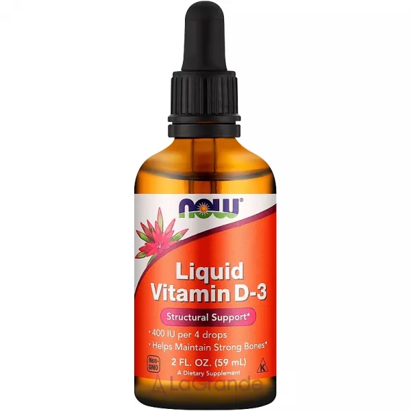 Now Foods Liquid Vitamin D3 400 IU ����� 