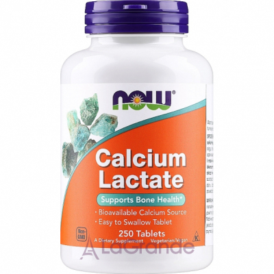 Now Foods Calcium Lactate   