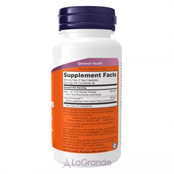 Now Foods Beta-Glucans ������� ������� ��� ��������� 