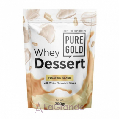 Pure Gold Whey Dessert Floating Island   