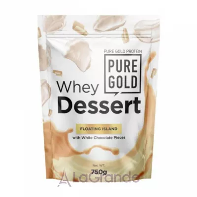 Pure Gold Whey Dessert Floating Island   