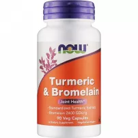 Now Foods Turmeric & Bromelain Veg Capsules ������� "������� � ��������"