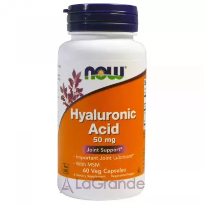 Now Foods Hyaluronic Acid 50 mg  , 50 