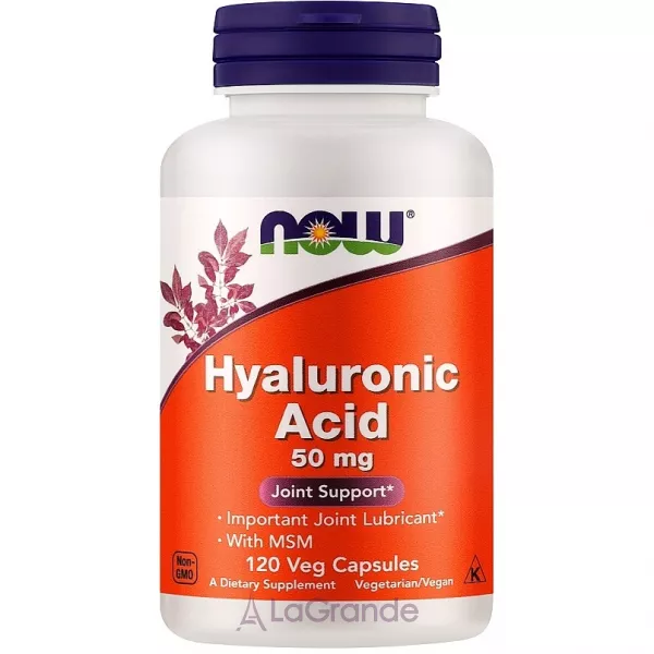 Now Foods Hyaluronic Acid 50 mg ó��������� �������, 50 ��