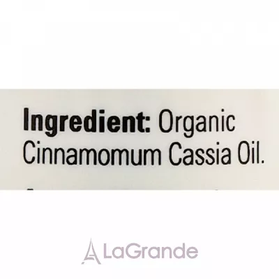 Now Foods Organic Essential Oils 100% Pure Cinnamon Cassia     